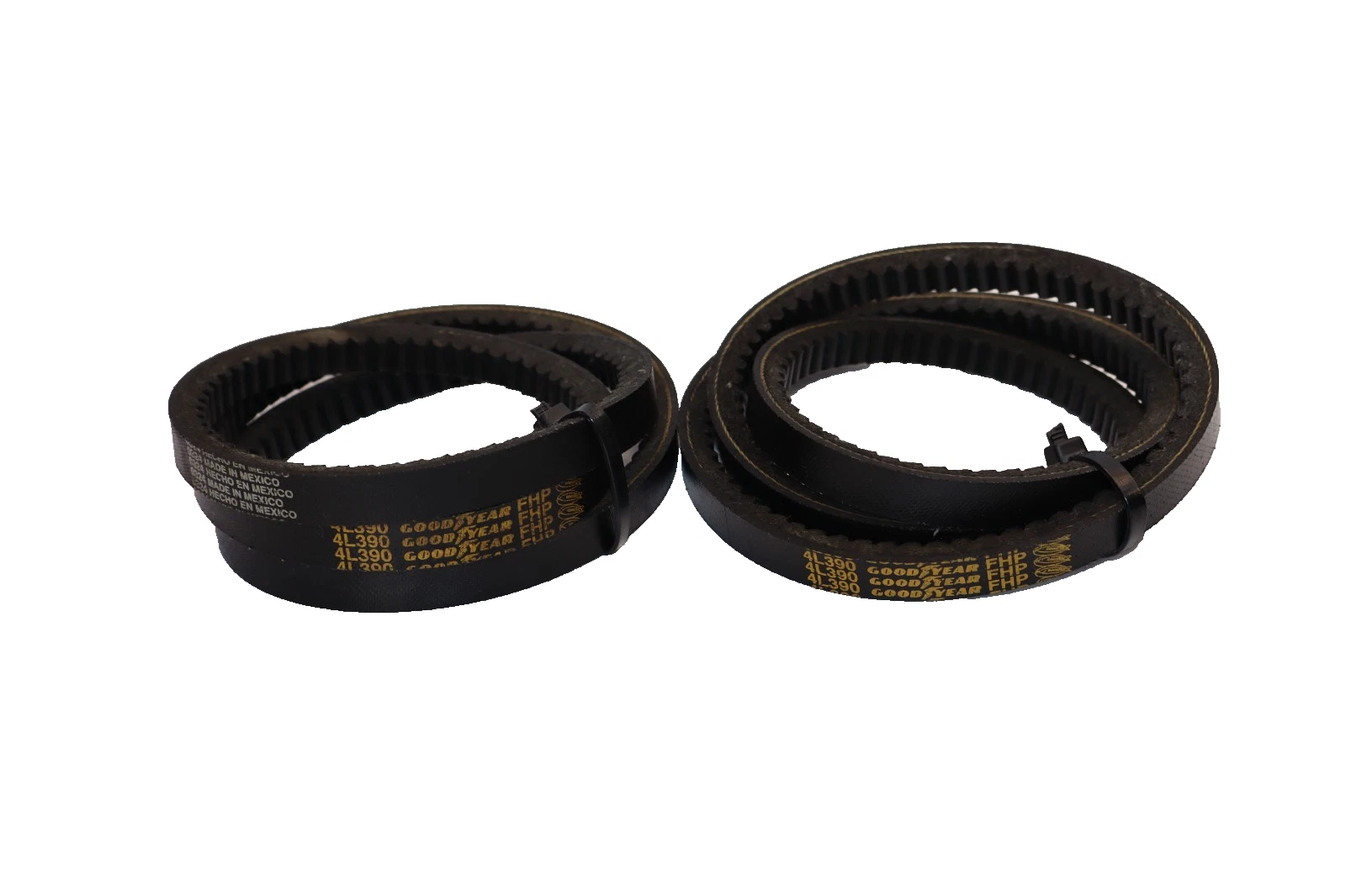 Goodyear Cogged Belt V-Belt 4L390 FHP  (New - Lot of 2)