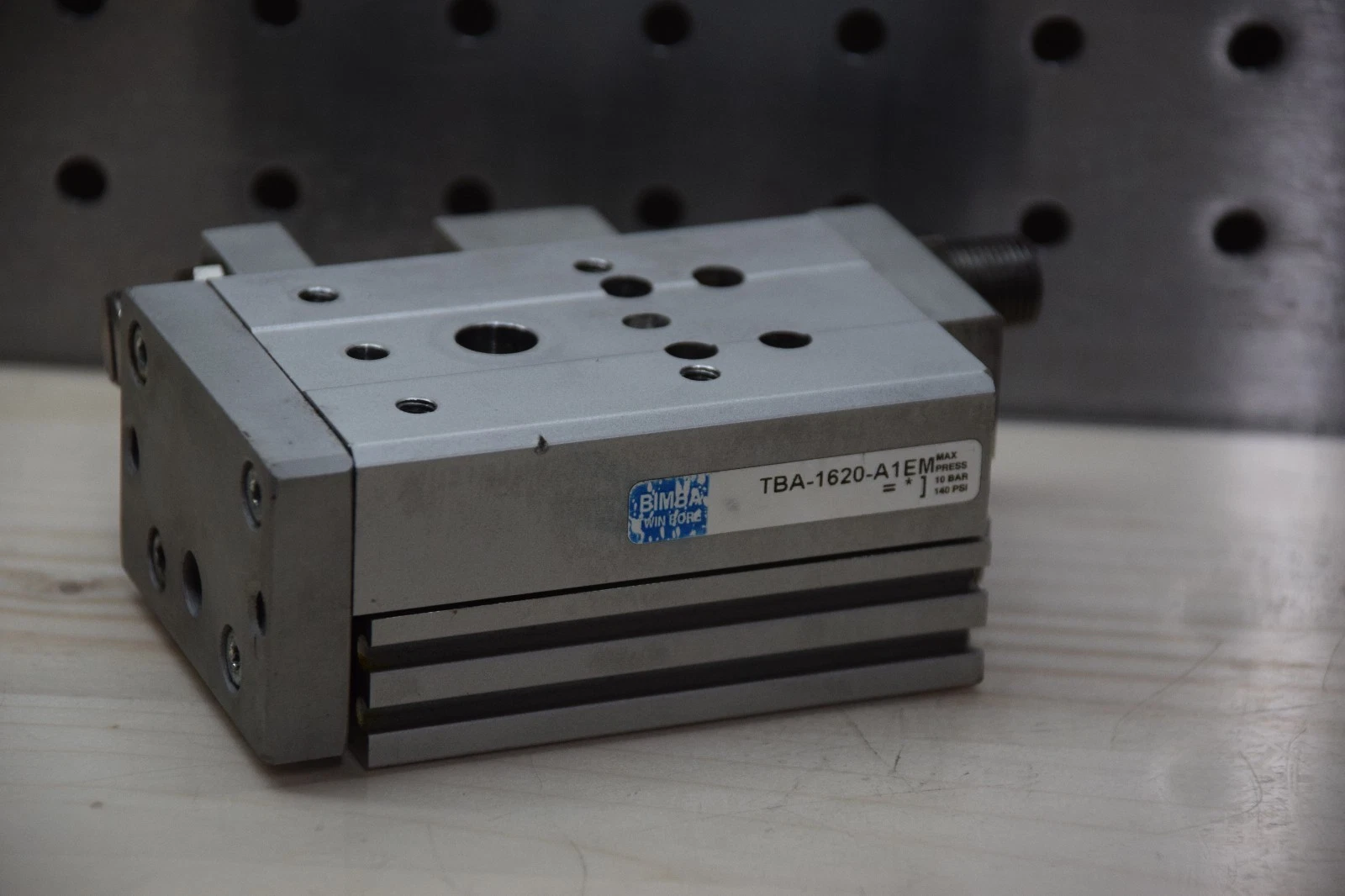 BIMBA TBA-1620-A1EM TBA1620A1EM 10 BAR 140psi  FLAT SLIDE CYLINDER NEW