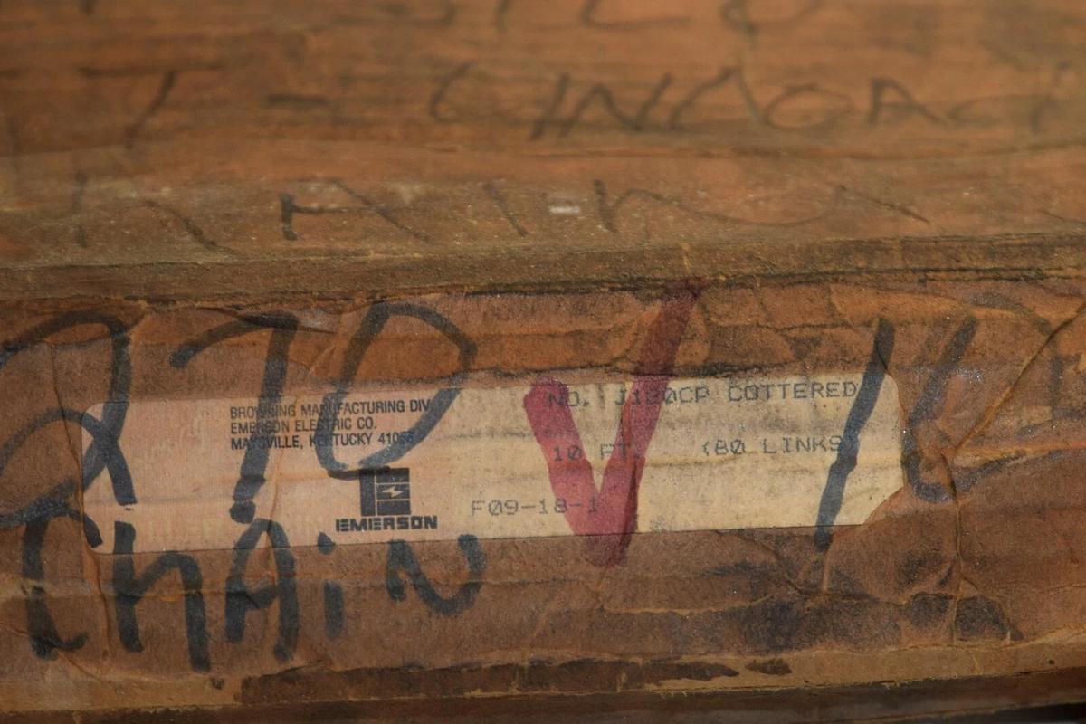 (NEW) EMERSON F09-18-1 80 Links ASA 120 10' Roller Chain