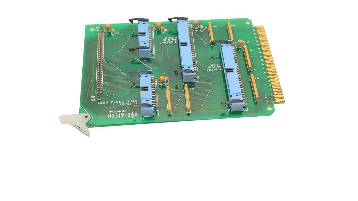 Used Ziatech Corp. ZT 2225 , ZT2225 Rev 0 Opto22 Interface Adapter Board Card