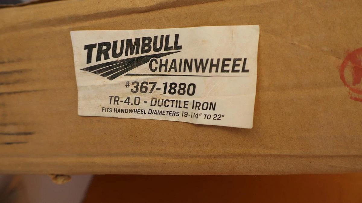 Trumbull Chainwheel Handwheel Ductile Iron TR-4.0 19-1/4"-22" #367-1880 (New)