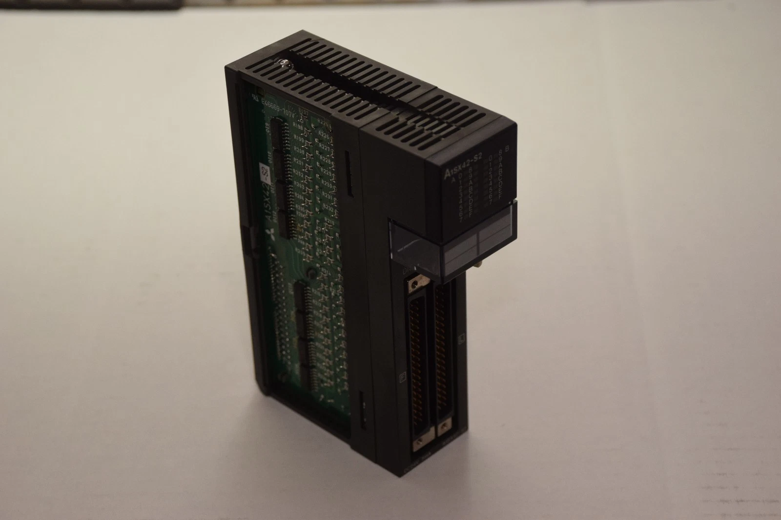Used MITSUBISHI A1SX42-S2 5mA 24V INPUT MODULE CARD