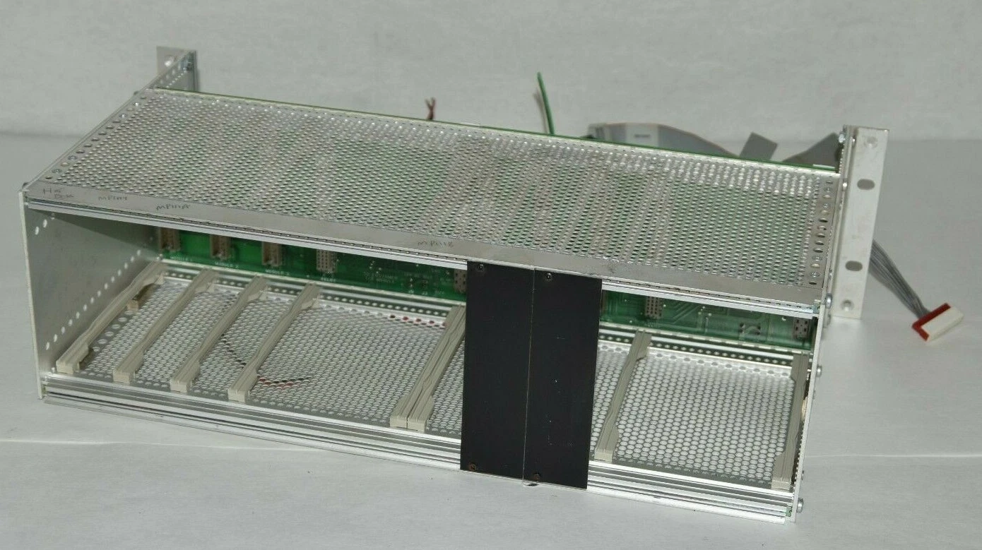 Used MSA / RITTAL 402017 3687134 5000 REV 4 9-Slot Chassis