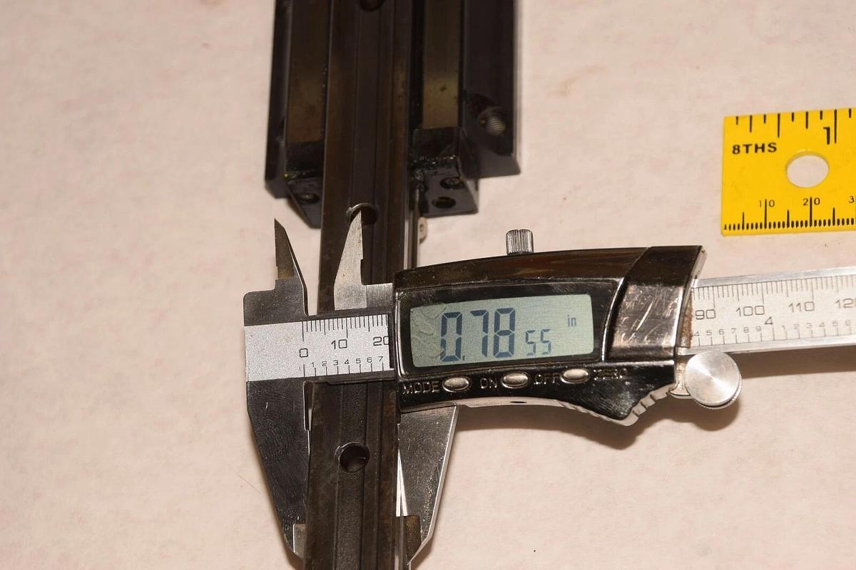 Used THK Linear glide rail " bearing THK Rail A2C 487 SHS20C 2C096