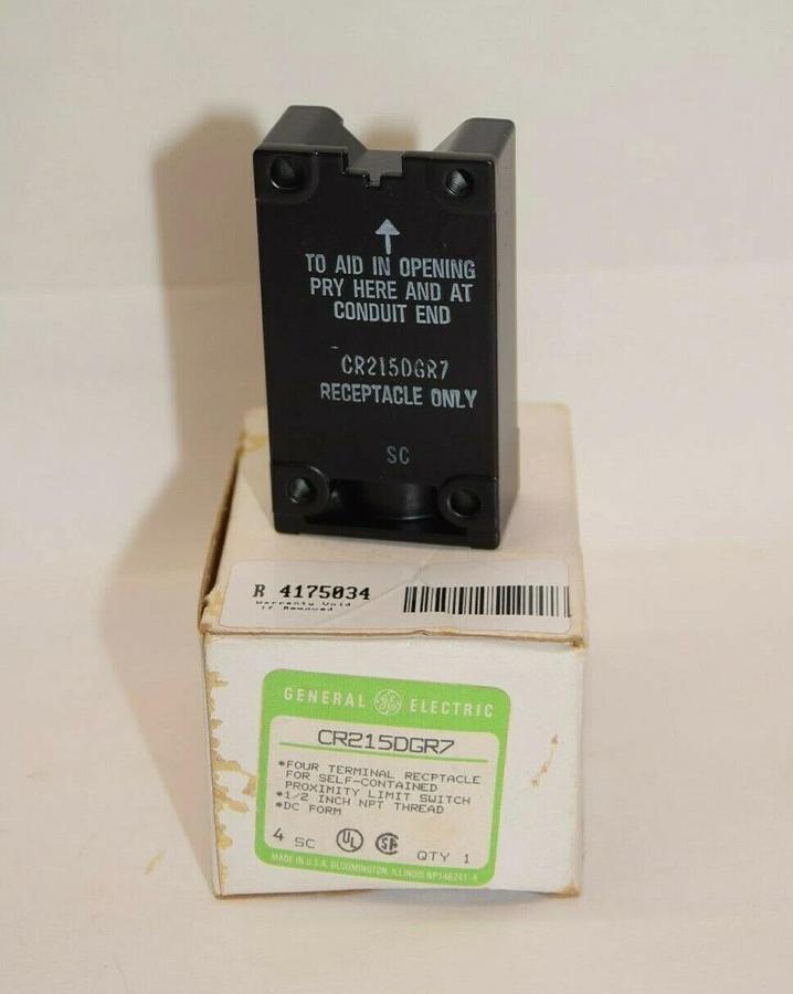 (NEW) GE GENERAL ELECTRIC CR215DGR7 Limit Switch Receptacle