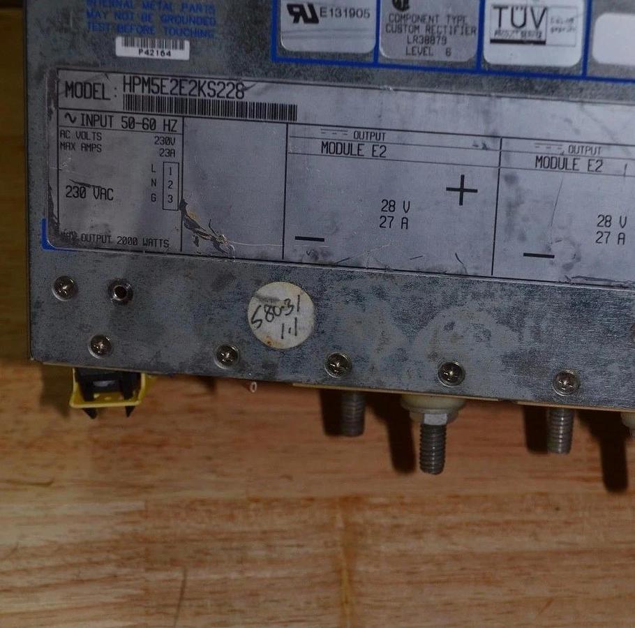 Used Power One DC Power Supply HPM5A2A2KS234 230v