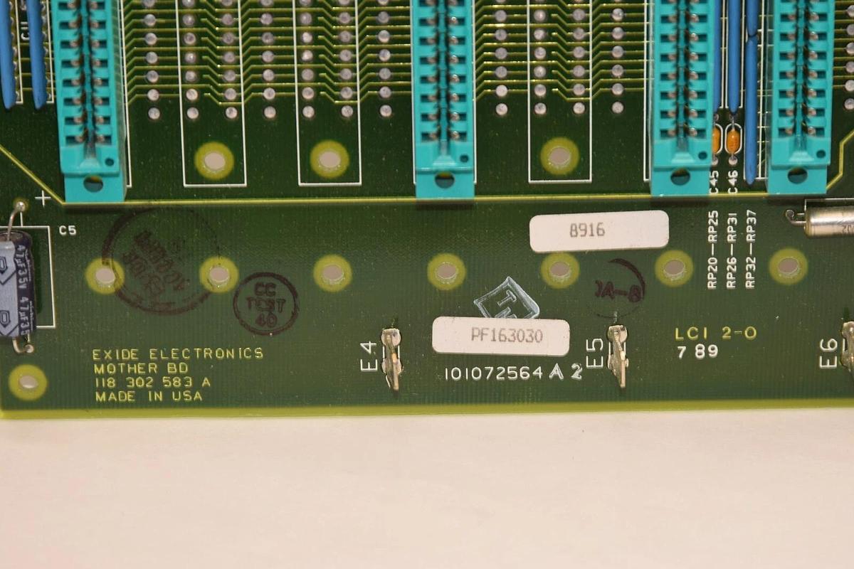NEW EXIDE 118 302 583 A 118302583A 101072564 A2 Rev A2 Mother Board PCB Assembly