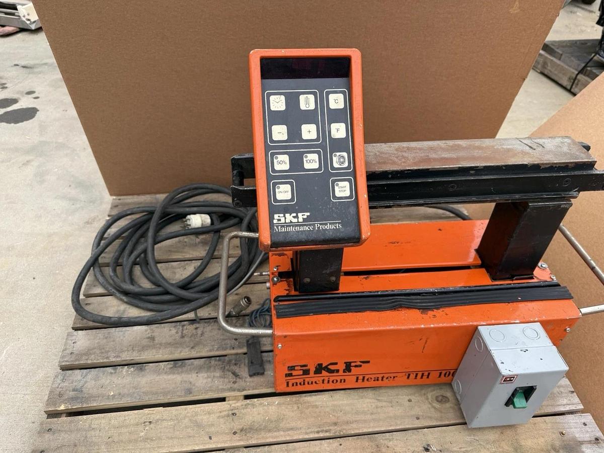 Used SKF TIH-100m/MV Medium Induction Heater for Bearings  400-460V