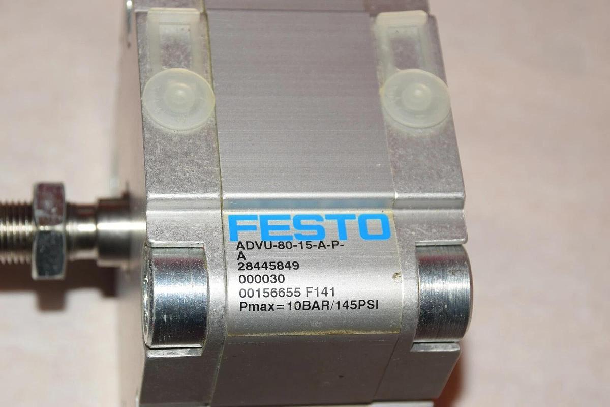 NEW FESTO ADVU-80-15-A-P-A 10BAR CYLINDER