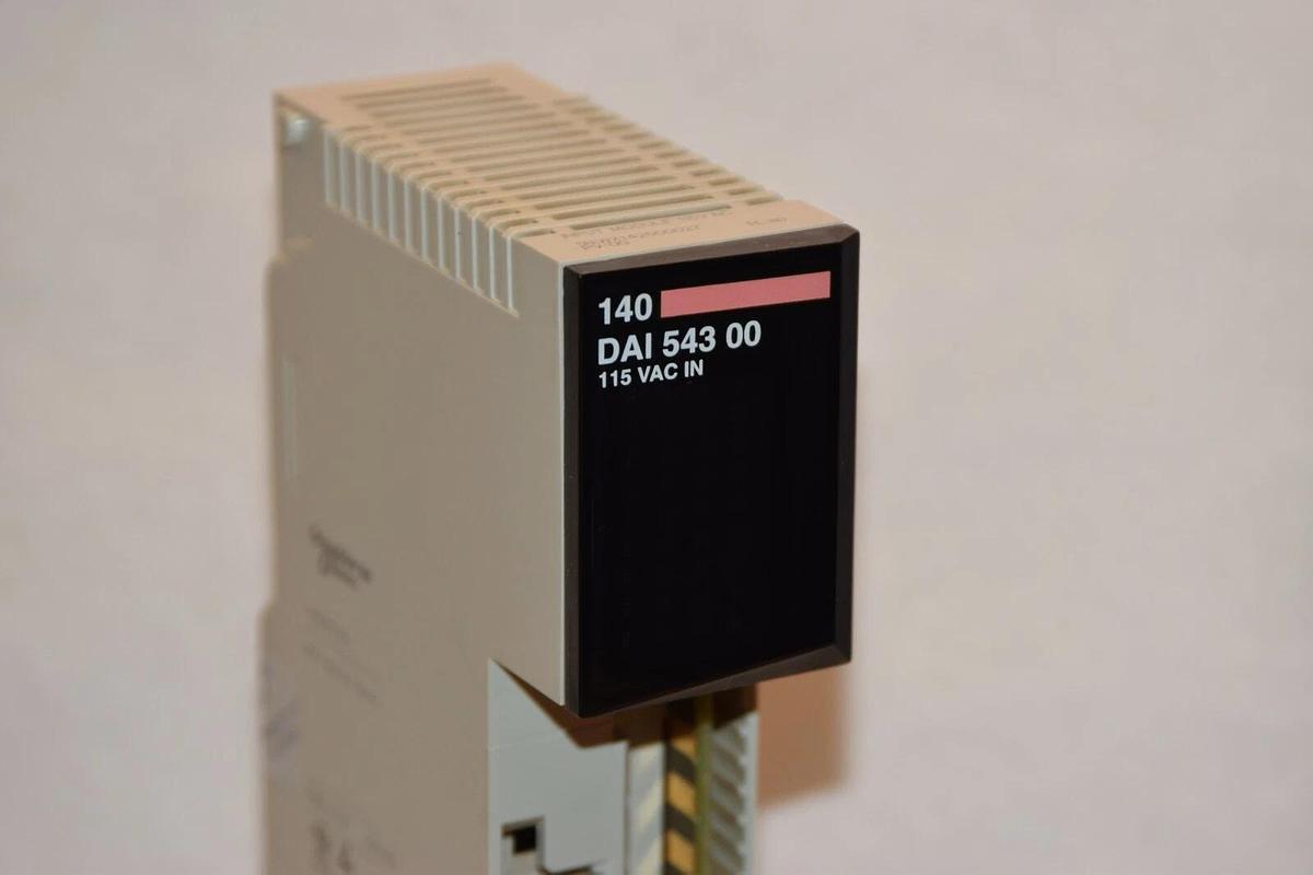 Used SCHNEIDER ELECTRIC 140 DAI 543 00 DAI54300 115VAC Input Module