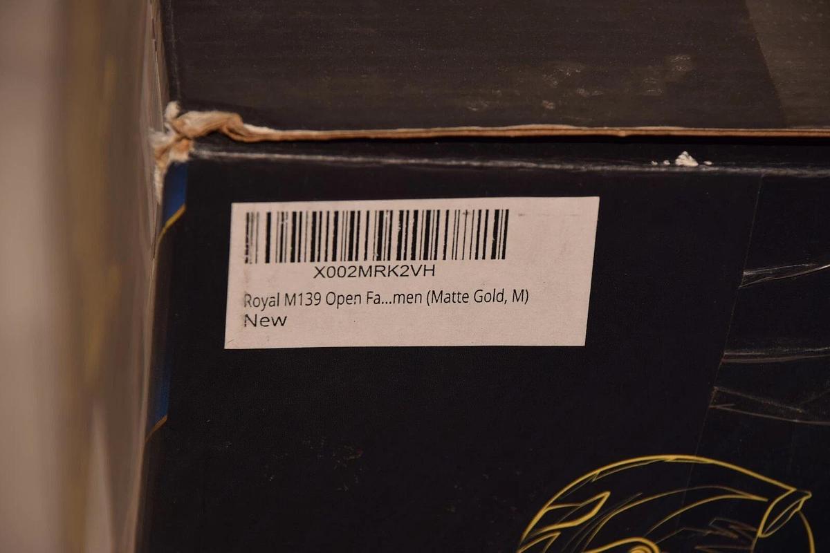 Used ROYAL M139 , FMVSS Open Face Retro / Vintage Motorcycle Helmet - Medium M