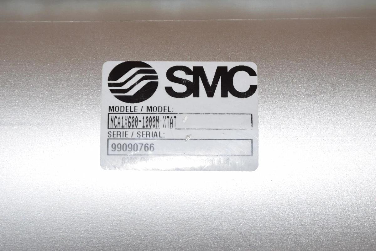 (NEW) SMC NCA1X600-1000N-XTAT Large Bore Cylinder