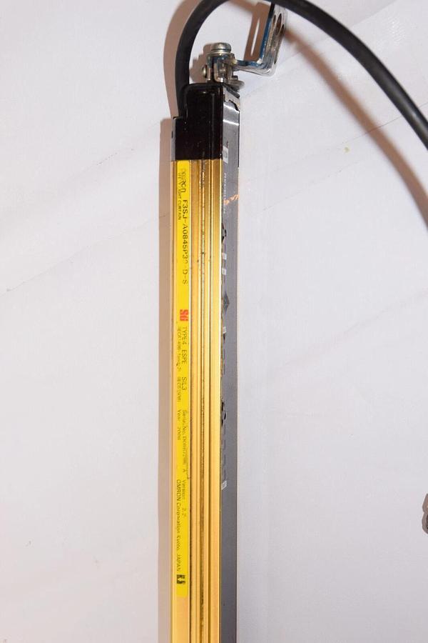 Used Omron F3SJ-A0845P30-D-S Type 4 Safety Light Curtain