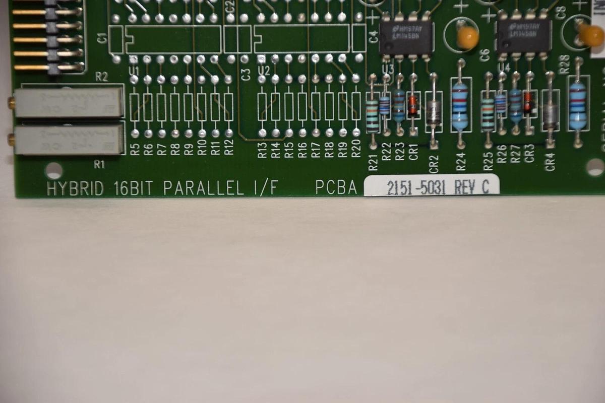 Used ADAC LABS 2151-5031 21515031 Hybrid 16Bit Parallel I/F Circuit Board Card