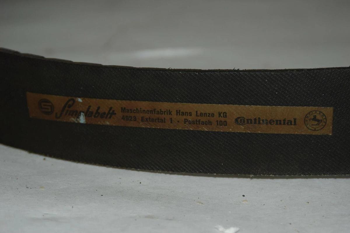 (New) Simplabelt 004165 40/1250 Timing V Belt NK 16 Continental 004-165