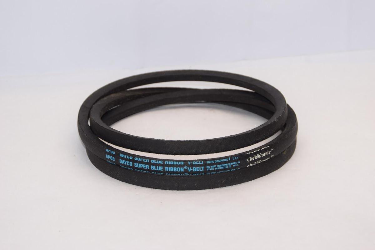 (NEW) DAYCO AP68 Super Blue Ribbon Checkmate V-Belt