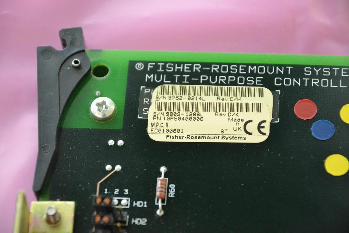 FISHER ROSEMOUNT MULTI-PURPOSE CONTROLLER II 10P50400006 REV. D/K NEW