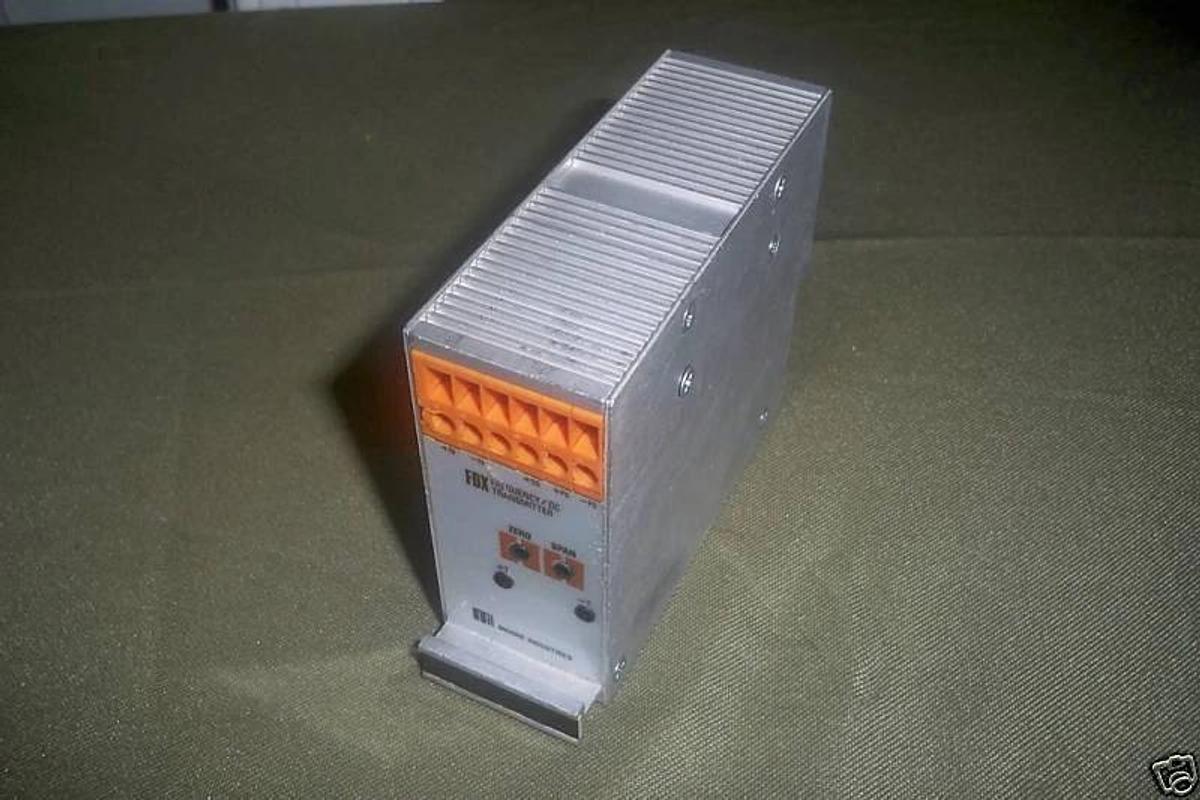 Used Moore FDX Frequency DC Transmitter fdx/A/4-20ma/12-42dc