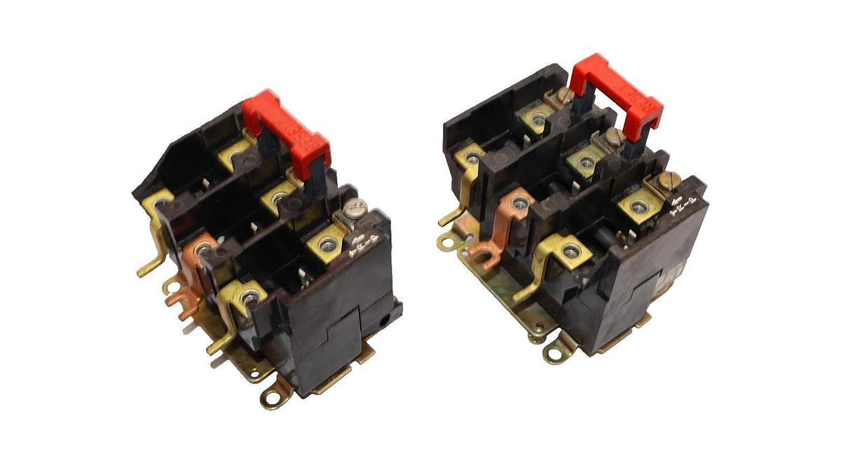 Used GE General Electric Overload Relay 9065SD05-U 3P (Lot of 2)