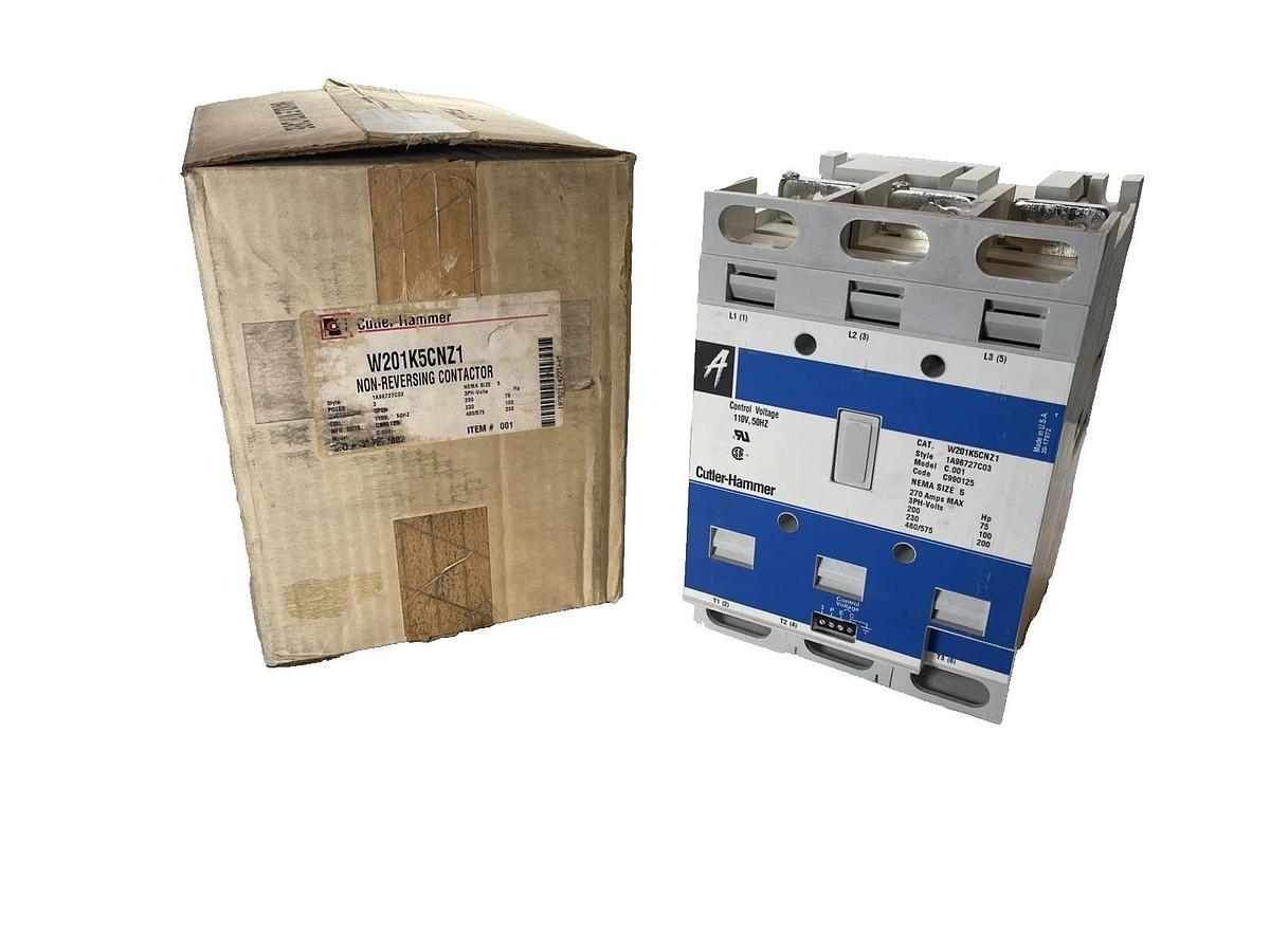 (New) Cutler Hammer, W201K5CNZ1, Advantage Contactor, SIZE: 5, C, 1A96727C03