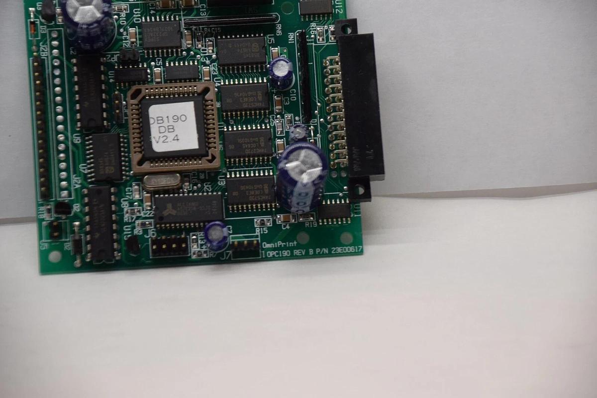 (NEW) OMNIPRINT OB-190-DB-1  0PC190 Rev B 23E00617 Circuit Board Card