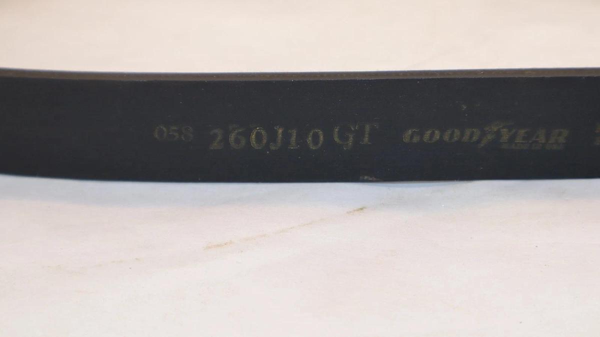 (NEW) GOODYEAR 260J10 GT Serpentine Poly V-Belt