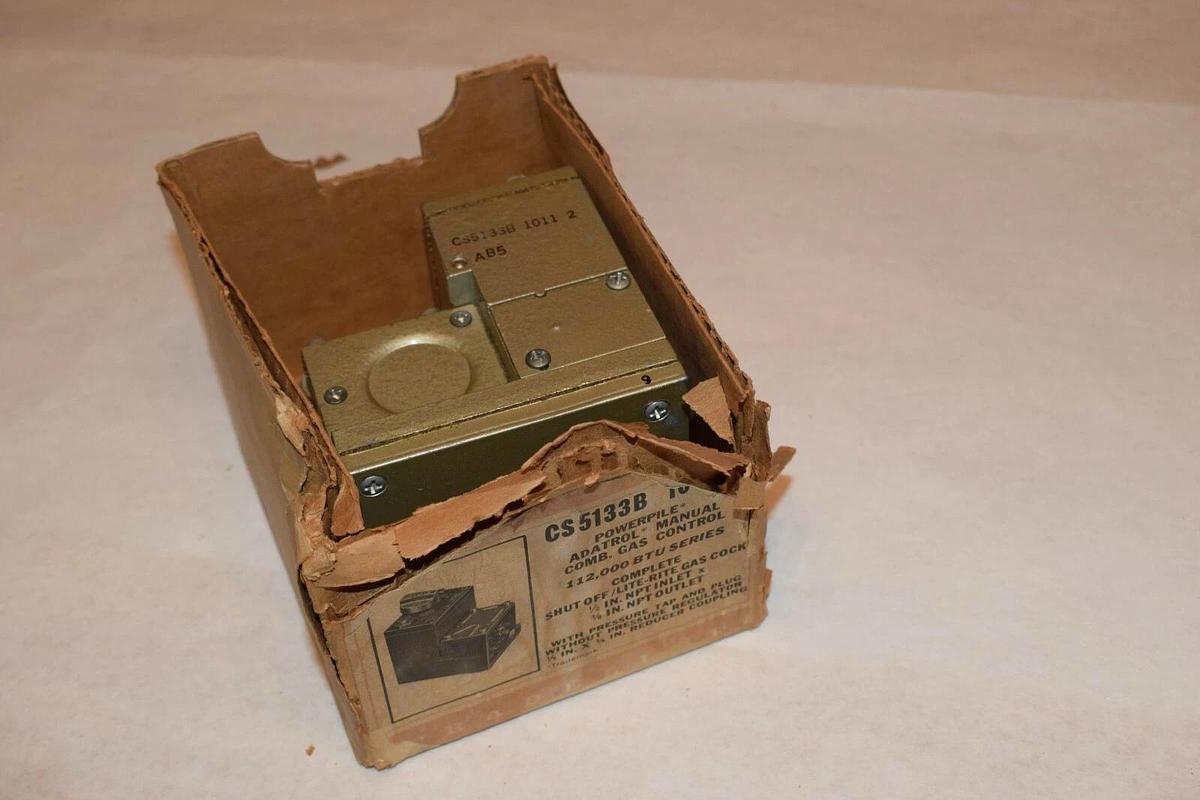 NEW HONEYWELL CS5133B 1011 2 POWERPILE ADATROL MANUAL COMBINATION GAS CONTROL