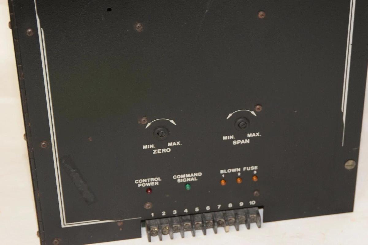 Used HDR / AMETEK  ZF2-240-225 240VAC 3PH 60Hz 225A 4-20MADC 500Ω Power Cont. Drive