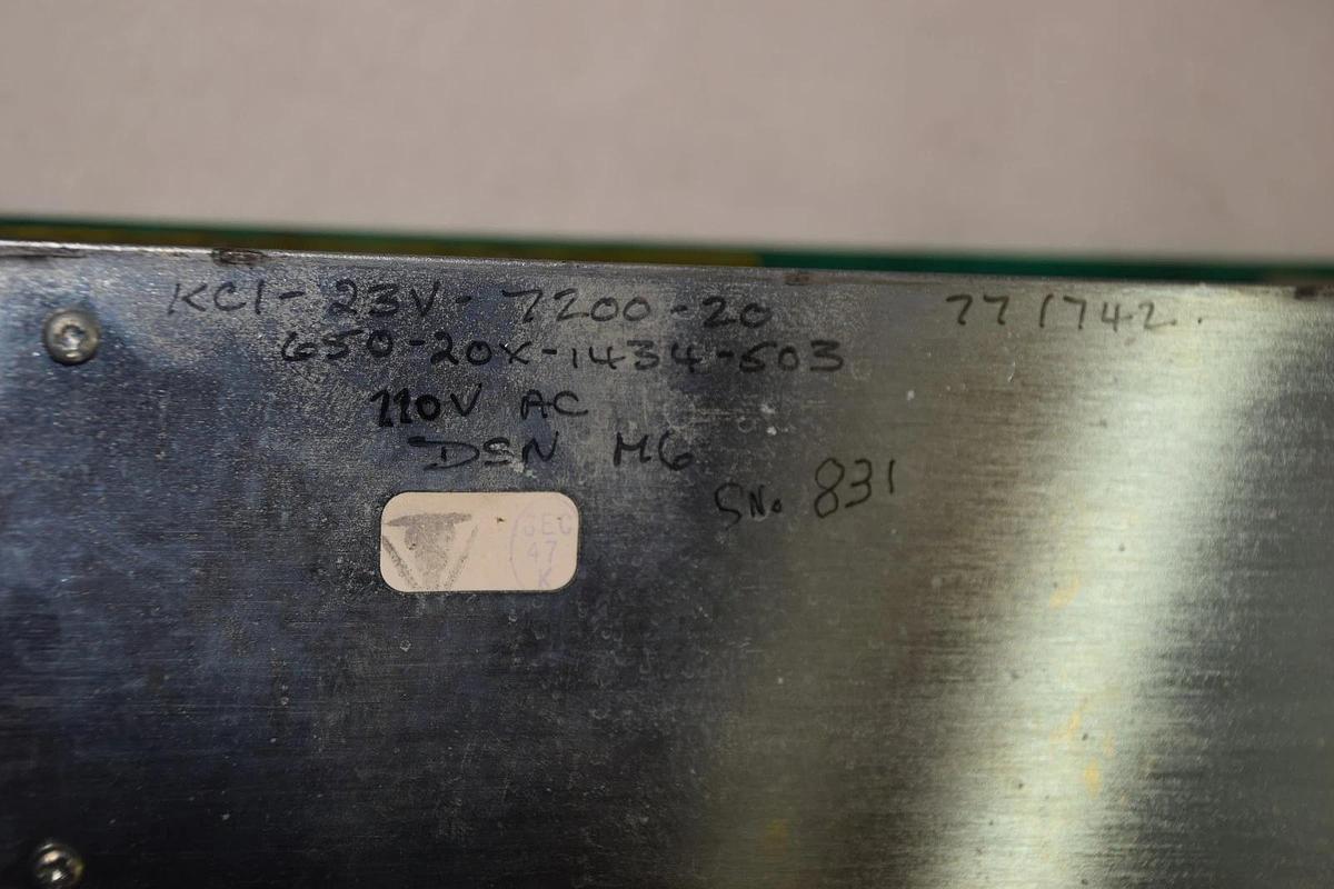 Used GEC Power Supply Mk2, GA720/6K101 K-3-40/100 220V , GA720/6K/01 KCI-23V-7200-20