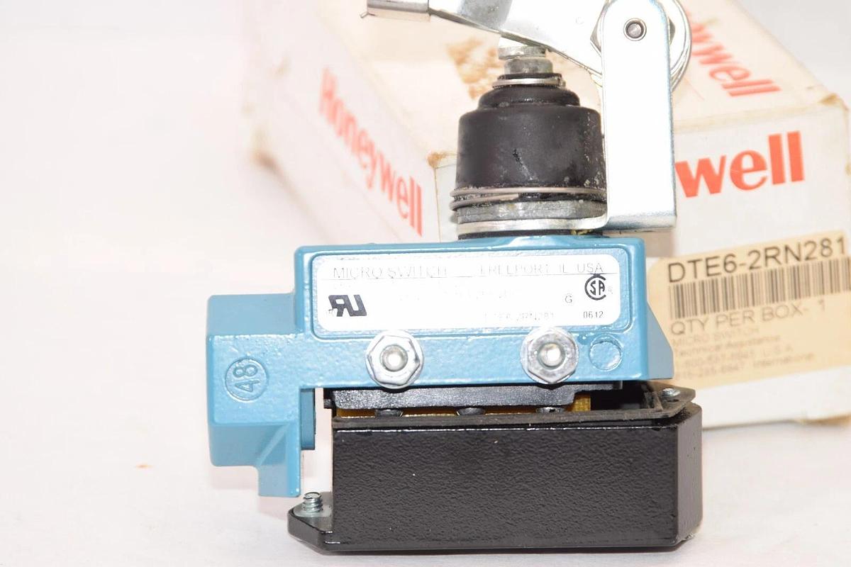 HONEYWELL DTE6-2RN281 DTE62RN281 10A 250Vac Micro Limit Switch (NEW)