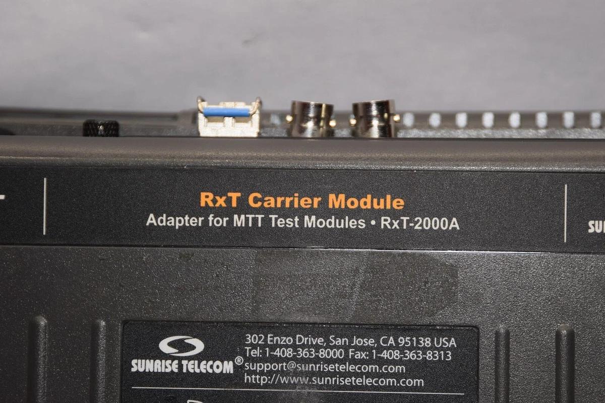 Used Sunrise Telecom RxT-1000  RxT-2000A Test Platform Adapter Wifi 2.5G MTT Modules