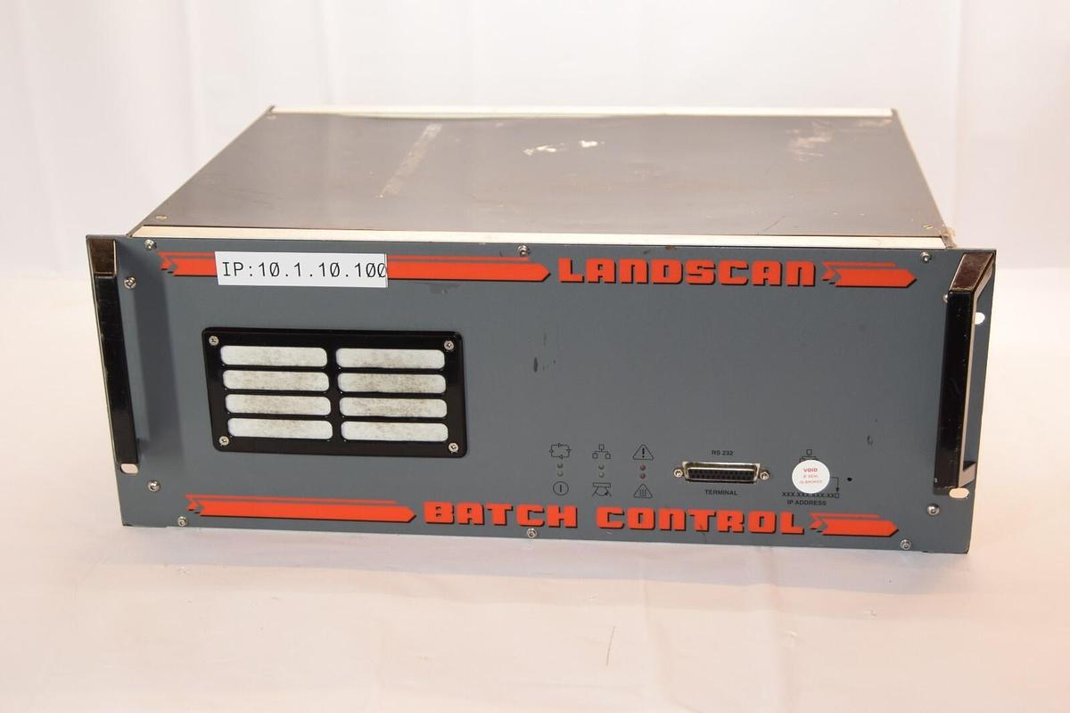 Used LANDSCAN Batch Control LSC-B110-P Control Processor