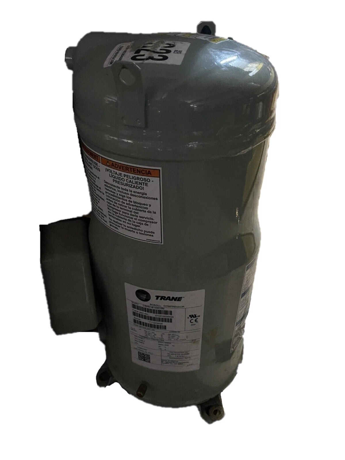 (New) TRANE R-410A HVAC Scroll Compressor CSHD161D0C0M 575V 3PH 570010530400