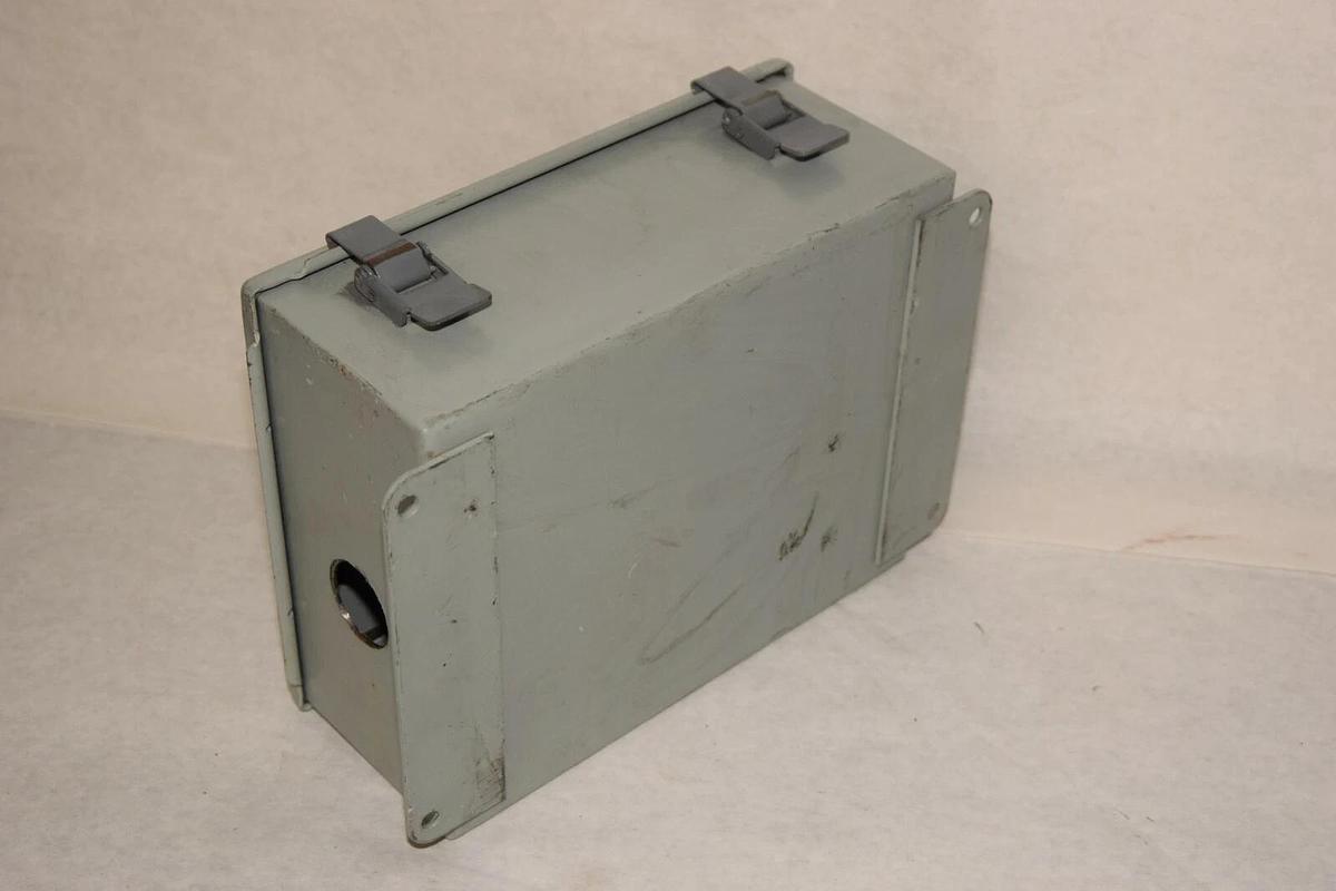 Used HOFFMAN A1008CHQR 10" x 8" x 4" Cutout Box