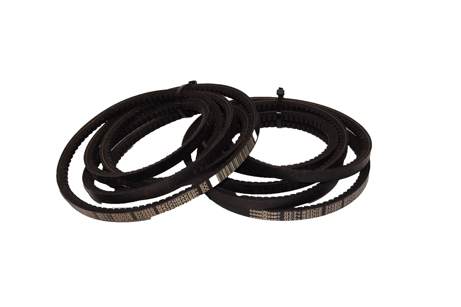 Goodyear Cogged V-Belt Belt 3VX850 HY-T Wedge (Lot of 2 - NEW)