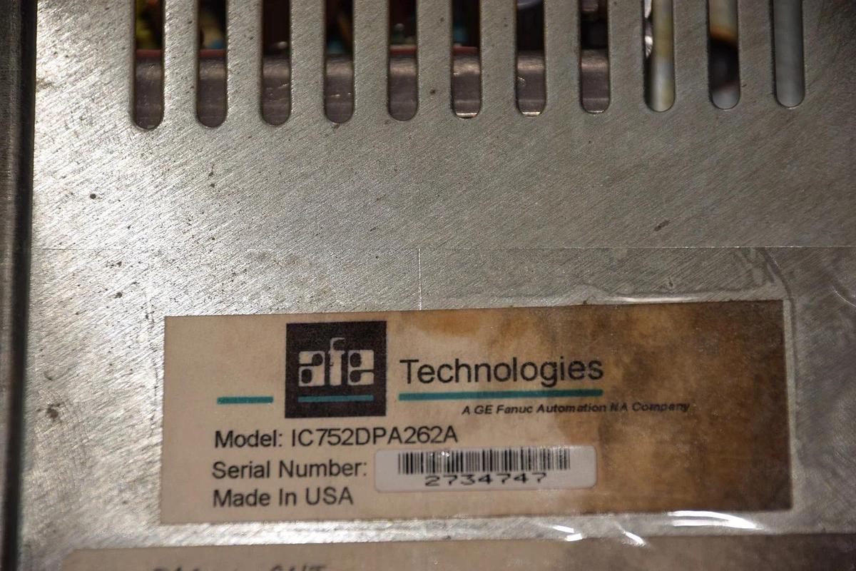 Used GE FANUC  IC752DPA262A IC752DPA262 DATAPANEL Operator interface
