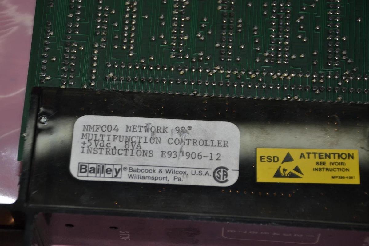 Used BAILEY NMFC04 NETWORK 90 MULTI-FUNCTION  CONTROLLER