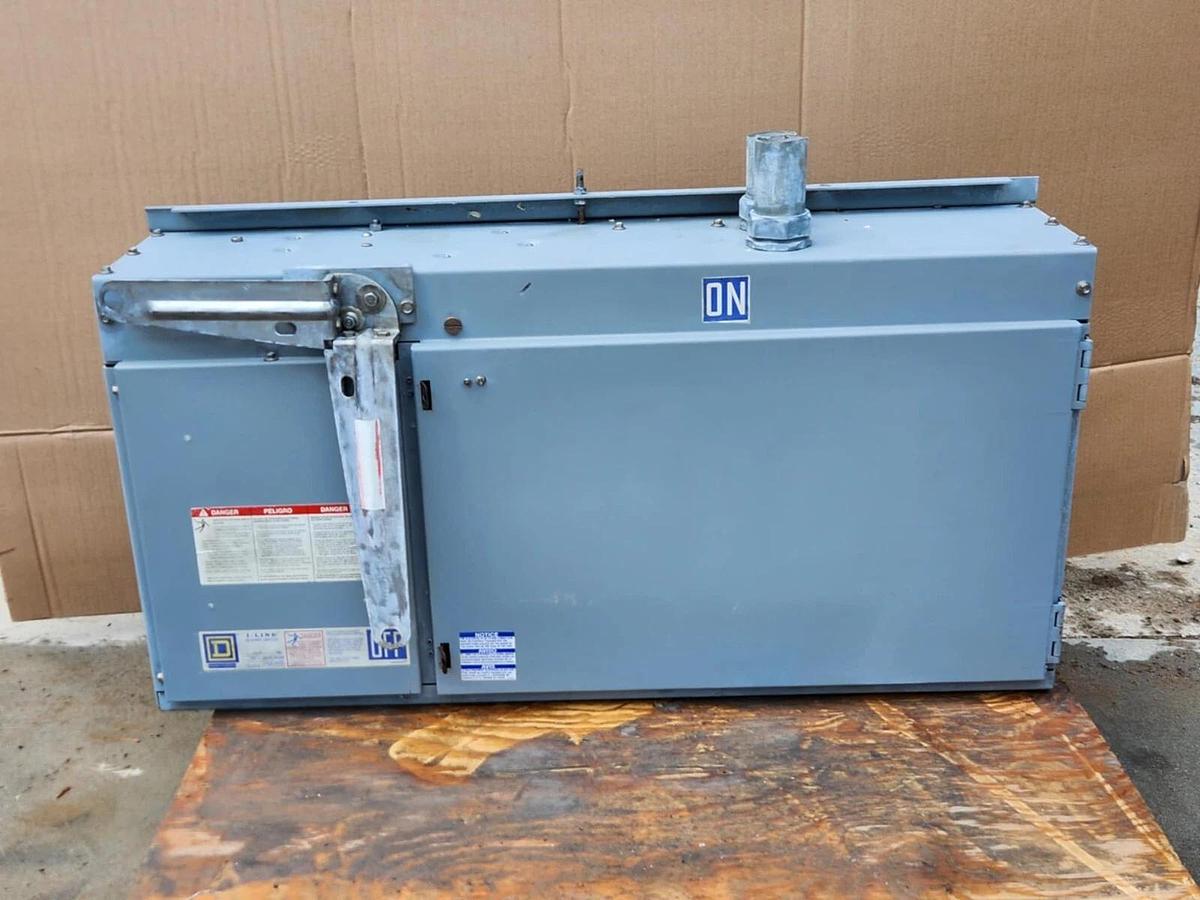 Used SQUARE D I-Line Fusible Busway Switch PBQ3640G 400A 400 Amp Ser 7 3P3W 600v 3ph