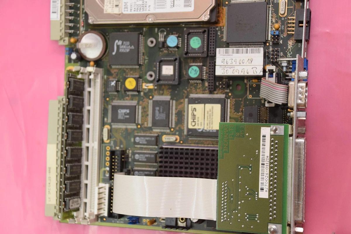 Used INDRAMAT CONTROL BOARD PCU04.2D-16E-50C-AA-GL/CLT01.2C