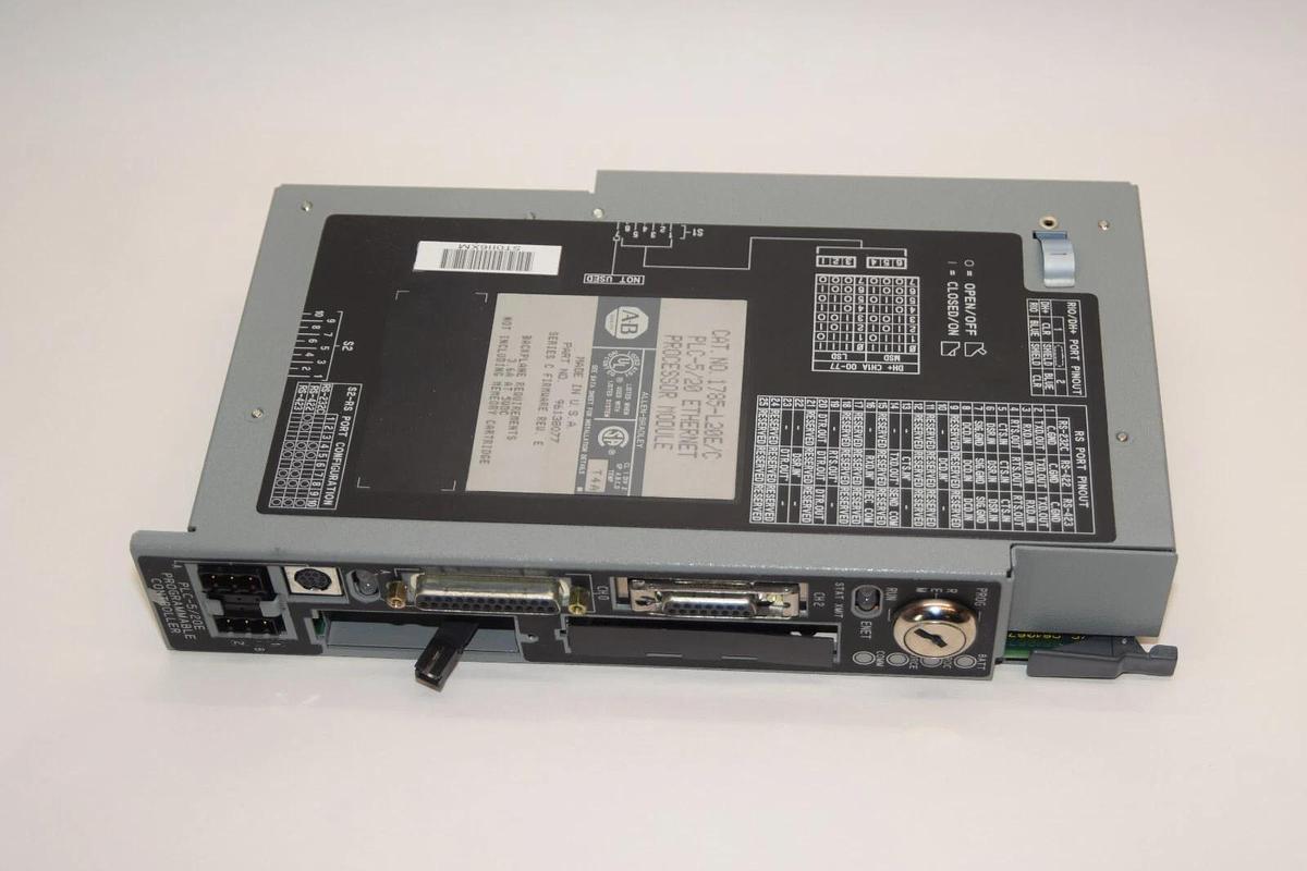 ALLEN BRADLEY 1785-L20E/C PLC-5/20 Ethernet Processor Module Ser C Rev E (NEW)