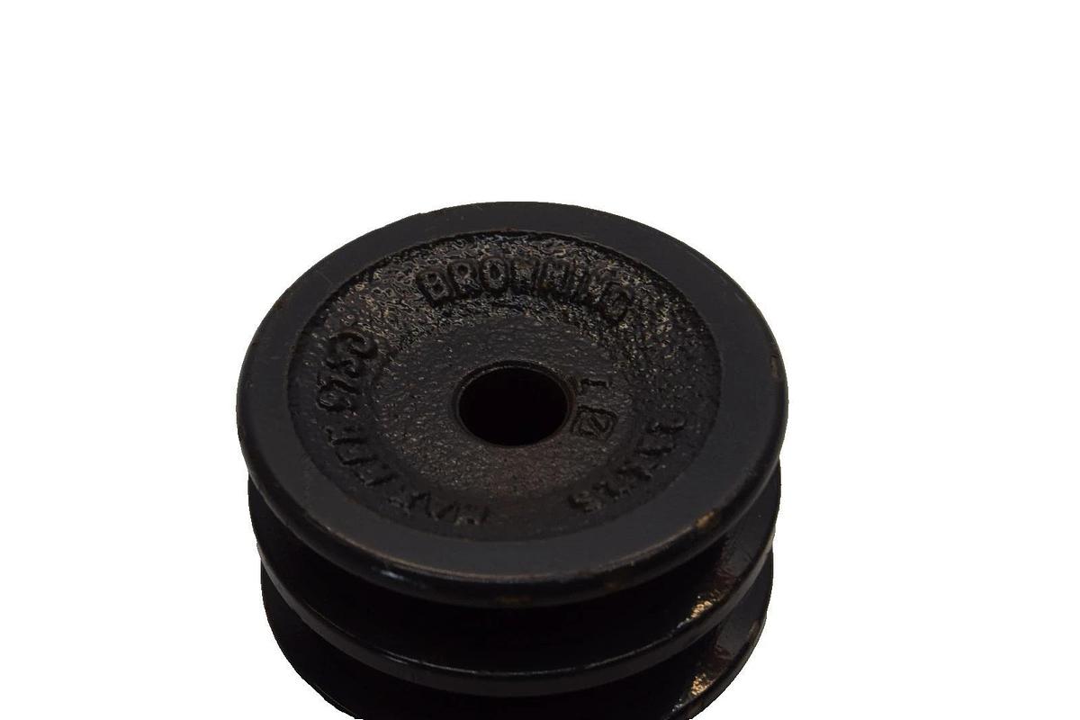 Browning 2AK25 1/2" Bore Double Grove V-Belt Sheave / Pulley (New)