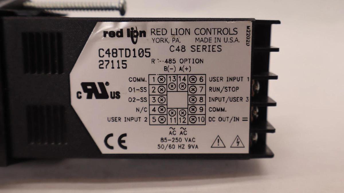 Red Lion C48TD105 C48 Series Timer (New)
