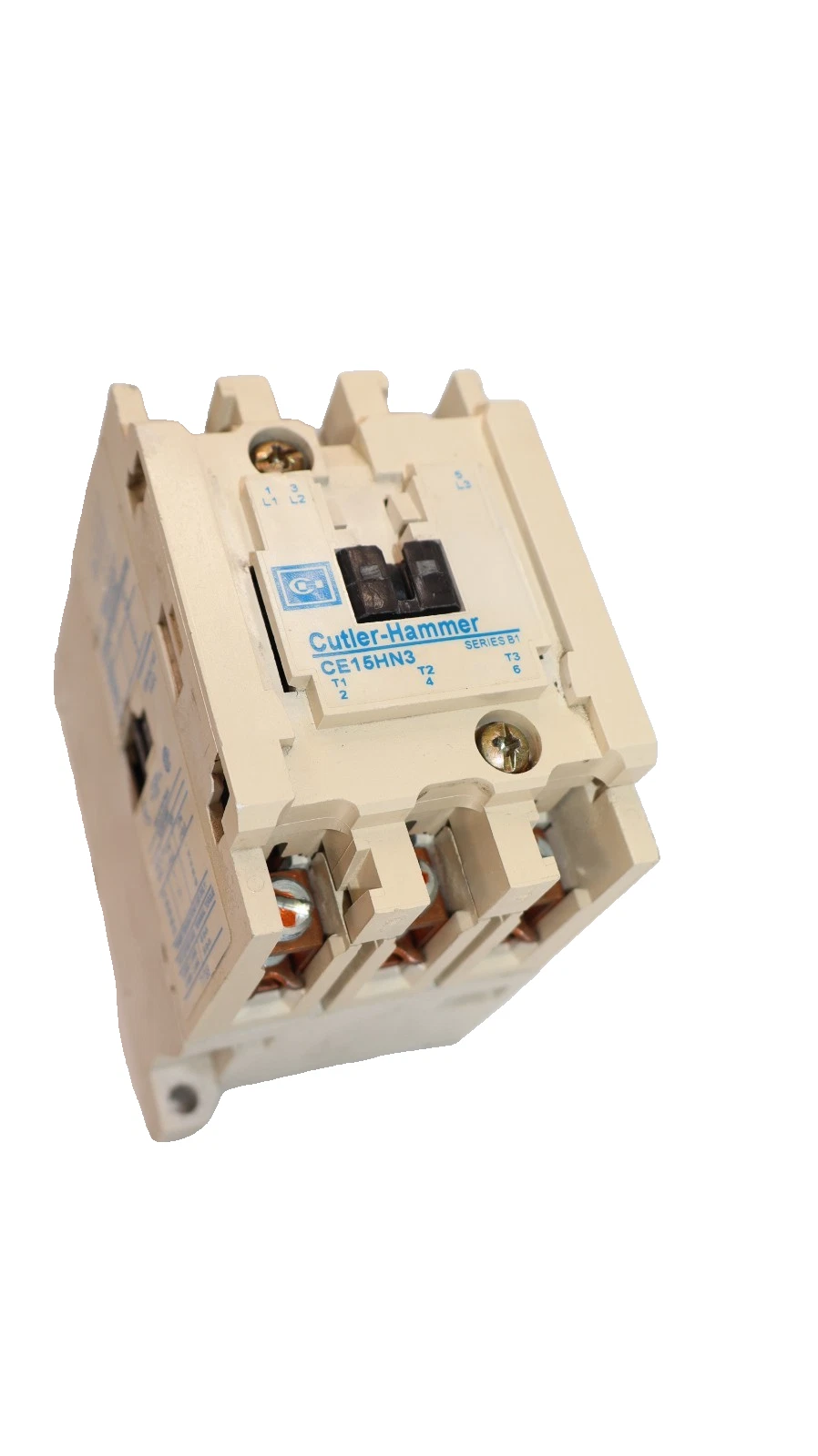 Cutler-Hammer Eaton Contactor CE15HN3 600V 60A 44 Amp 120v Coil 9-2703-1