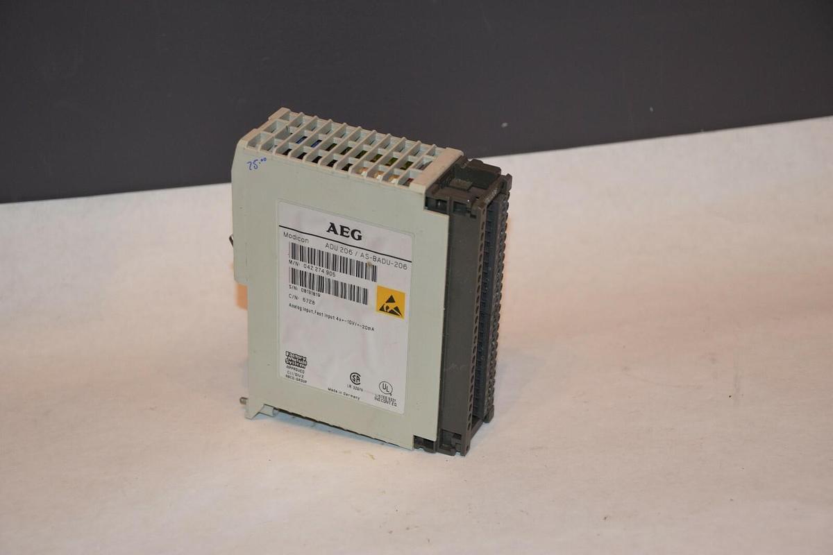 Used AEG ADU206/AS-BADU-206 20mA ANALOG INPUT MIDICON