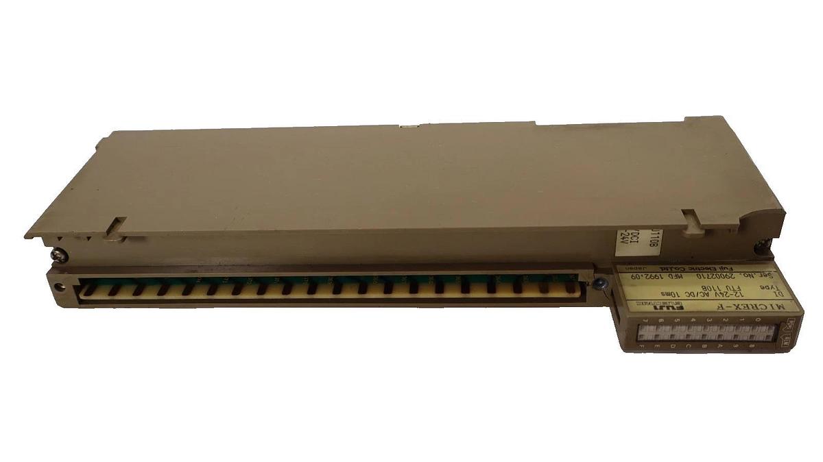 Used Fuji Electric Micrex-F Controller Programmable Module FTU 110B FTU110B 12-24V
