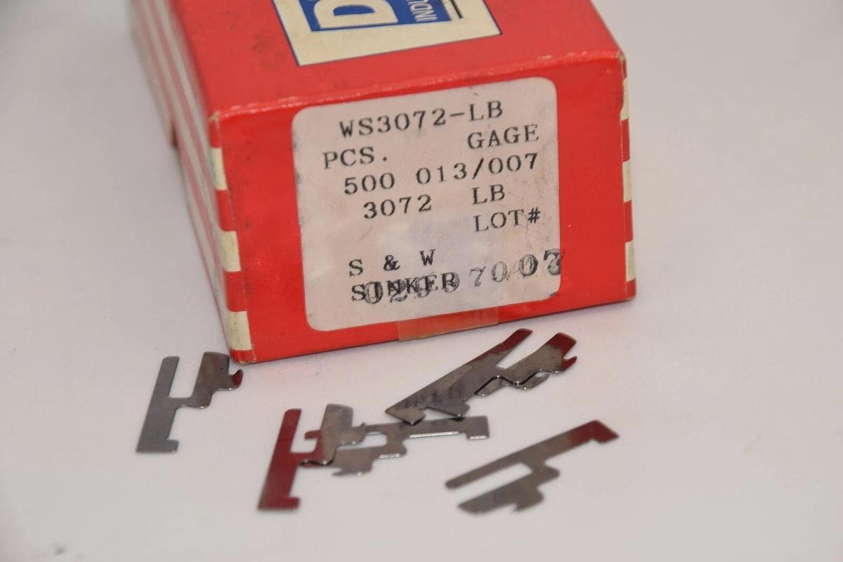 Used (NEW Approx 250) POTTER DT INDUSTRIES WS3072-LB Circular Knitting Machine Sinker