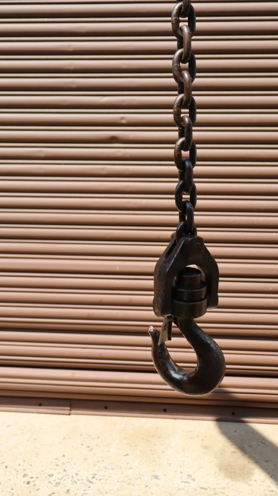 Used Budgit Chain Hoist 1 Ton 2000lb K-356-2 309826-87A  10" Chain Drop 230/460v 3ph