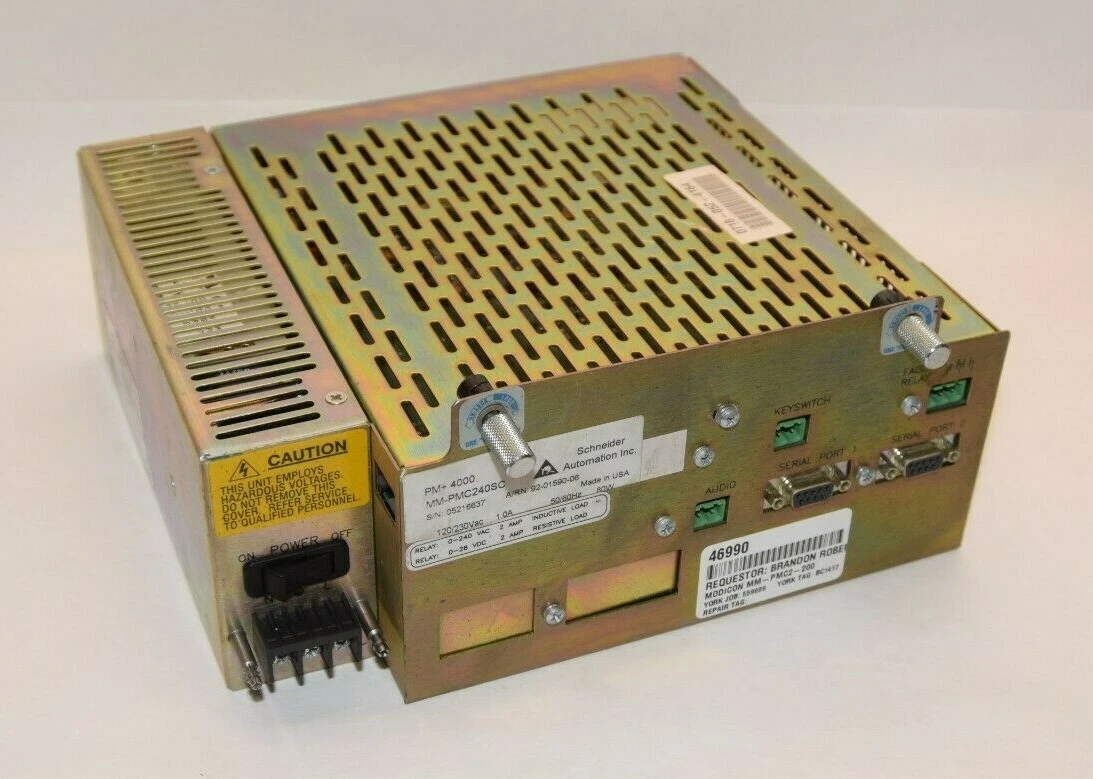 (NEW) SCHNEIDER AUTOMATION MM-PMC240SC PM+4000 120/230Vac Operator Interface