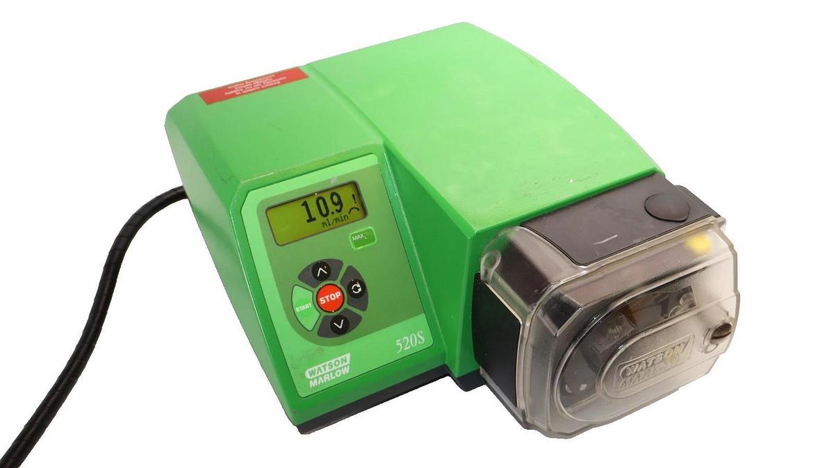 Used Watson Marlow 520S 220 rpm Peristaltic pump 056.713.00A  Iss: 4