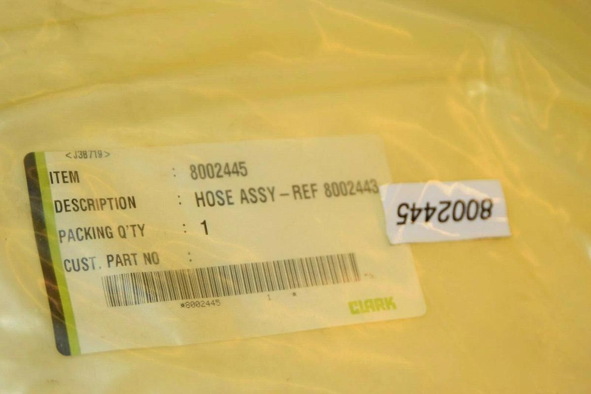 (NEW) CLARK 8002445 Hose Assembly